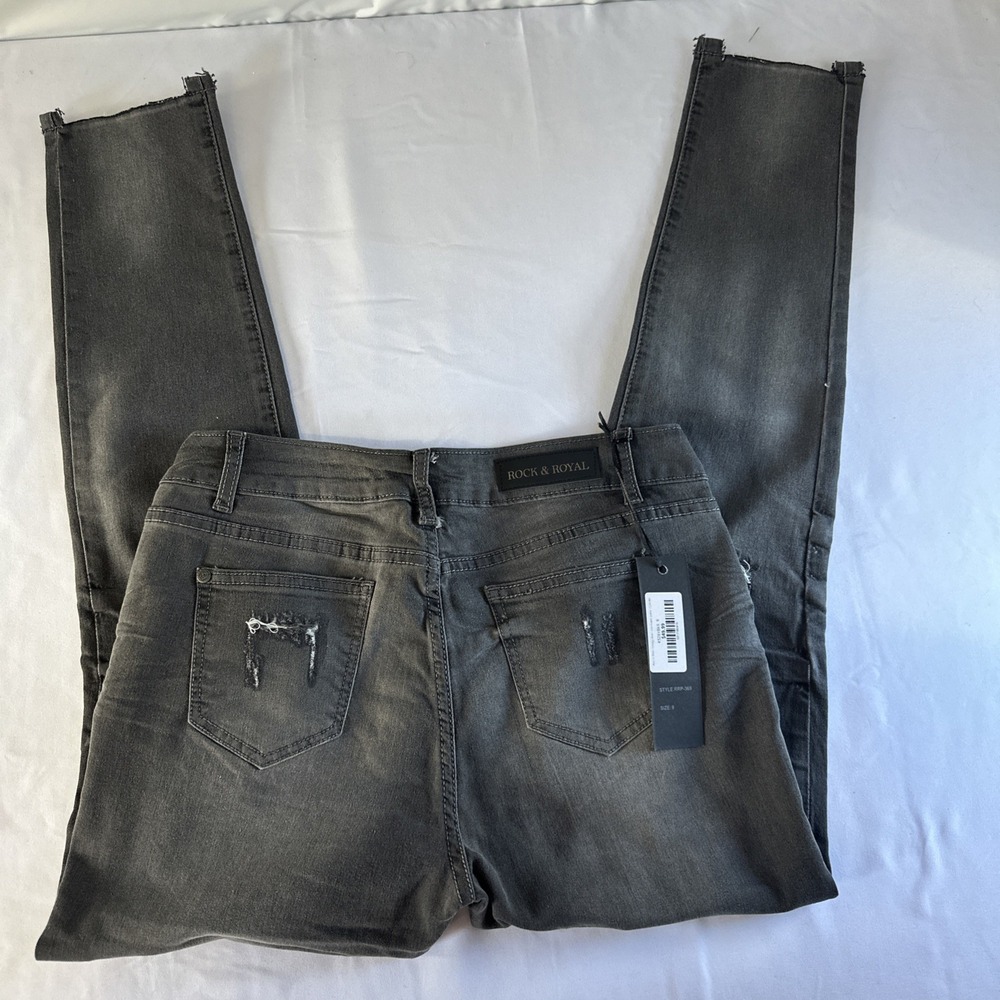 Rock & Royal black jeans size 9 women's NWT